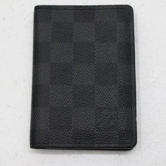 Louis Vuitton Handbags - Louis Vuitton N63143 Damier Graphite Canvas Pocket Organizer Wallet